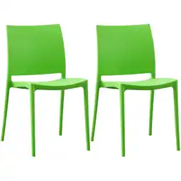 Netto Marken-Discount CLP 2er Set Stuhl Meton Farbe:grün Angebot