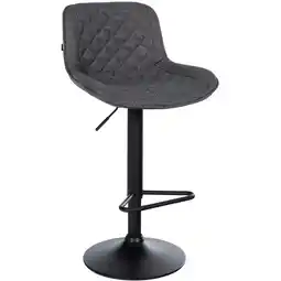 Netto Marken-Discount CLP Barhocker Kasson Stoff Farbe:schwarzMaterial:Stoff Angebot