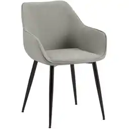 Netto Marken-Discount CLP Esszimmerstuhl Luena Stoff Farbe:hellgrauMaterial:Stoff Angebot