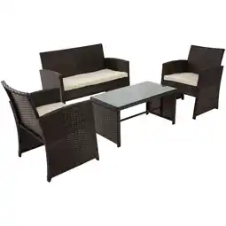 Netto Marken-Discount CLP Sitzgruppe Toruba Farbe:braun Angebot