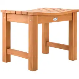 Netto Marken-Discount CLP Hocker Bibury Farbe:teak Angebot