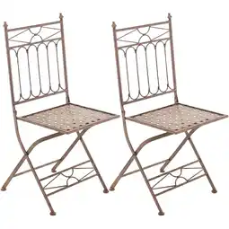 Netto Marken-Discount CLP 2er Set Klappstuhl Asina Farbe:antik braun Angebot