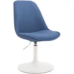 Netto Marken-Discount CLP Stuhl Maverick W Stoff Farbe:blauGestell Farbe:weiß Angebot