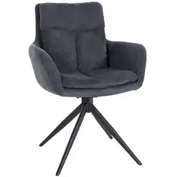 Netto Marken-Discount CLP Esszimmerstuhl Vilas Stoff Farbe:schwarz Angebot