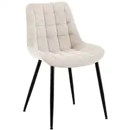 Netto Marken-Discount CLP Esszimmerstuhl Sardna Cord Farbe:creme Angebot