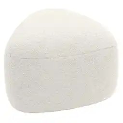 Netto Marken-Discount CLP Sitzhocker Alfrisa Teddy Farbe:creme Angebot