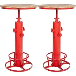 Netto Marken-Discount CLP 2er Set Stehtische Ruhr Farbe:rot Angebot