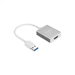 Netto Marken-Discount Orico UTH USB-A 3.0 auf HDMI Adapter Full HD 1080p Silber Angebot