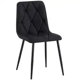 Netto Marken-Discount CLP Esszimmerstuhl Clairton Stoff Farbe:schwarzMaterial:Stoff Angebot