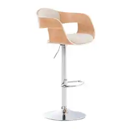 Netto Marken-Discount CLP Barhocker Kingston C Stoff Farbe:natur/creme Angebot