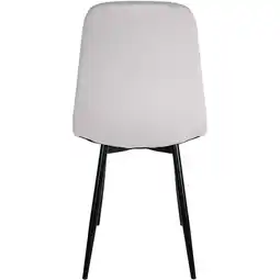 Netto Marken-Discount CLP 4er Set Esszimmerstühle Napier Samt Farbe:cremeMaterial:Samt Angebot