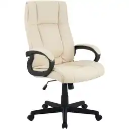 Netto Marken-Discount CLP Bürostuhl XL Sparta Stoff Farbe:creme Angebot