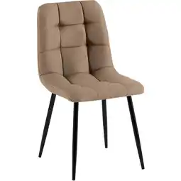 Netto Marken-Discount CLP Esszimmerstuhl Antibes Stoff Farbe:taupe Angebot