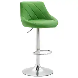 Netto Marken-Discount CLP Barhocker Lazio Kunstleder chrom Farbe:grünGestell Farbe:chrom Angebot