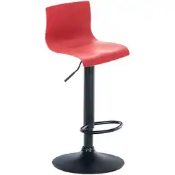Netto Marken-Discount CLP Barhocker Hoover B Farbe:rotMaterial Gestell:Metall matt schwarz Angebot