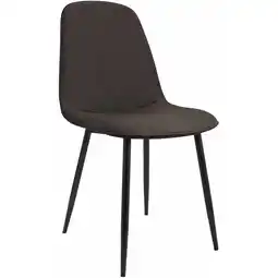 Netto Marken-Discount CLP Esszimmerstuhl Maryam Stoff Farbe:braunMaterial:Stoff Angebot