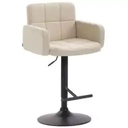 Netto Marken-Discount CLP Barhocker Los Angeles, Stoff schwarz Farbe:cremeGestell Farbe:schwarz Angebot