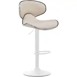 Netto Marken-Discount CLP Barhocker Las Vegas V2 weiß Farbe:cremeGestell Farbe:weiß Angebot