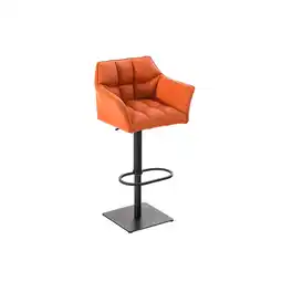 Netto Marken-Discount CLP Barhocker Damaso B Farbe:orangeGestell Farbe:schwarz Angebot
