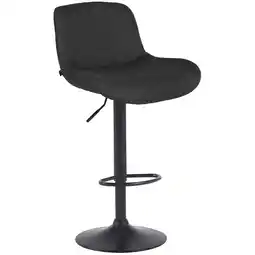 Netto Marken-Discount CLP Barhocker Solon Schwarz Stoff Farbe:schwarzMaterial:Stoff Angebot