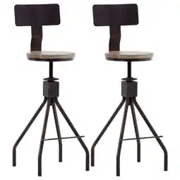 Netto Marken-Discount CLP 2er Set Barhocker Elko Farbe:bronze Angebot