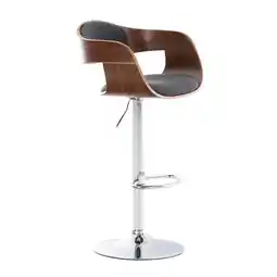 Netto Marken-Discount CLP Barhocker Kingston C Stoff Farbe:walnuss/dunkelgrau Angebot