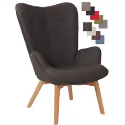 Netto Marken-Discount CLP Lounger Durham Stoff Farbe:dunkelgrau Angebot