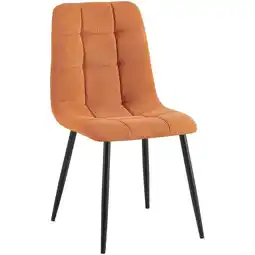 Netto Marken-Discount CLP Esszimmerstuhl Tilde Cord Farbe:orangeMaterial:Cord Angebot