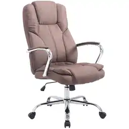 Netto Marken-Discount CLP Bürostuhl BIG Xanthos Stoff Farbe:braun Angebot