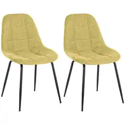 Netto Marken-Discount CLP 2er Set Stuhl Tom Stoff Farbe:hellgrünMaterial:Stoff Angebot