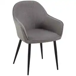 Netto Marken-Discount CLP Esszimmerstuhl Boise Stoff Farbe:dunkelgrau Angebot