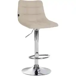 Netto Marken-Discount CLP Barhocker Jerry Stoff chrom Farbe:cremeGestell Farbe:chrom Angebot
