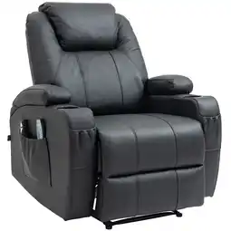 Netto Marken-Discount CLP Sessel Hepler mit Massagefunktion Echtleder Farbe:schwarzMaterial:Echtleder Angebot