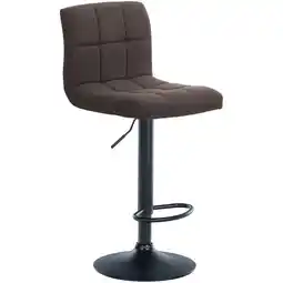Netto Marken-Discount CLP Barhocker Calma Stoff schwarz Farbe:braunGestell Farbe:schwarz Angebot