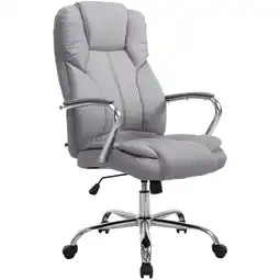 Netto Marken-Discount CLP Bürostuhl BIG Xanthos Stoff Farbe:grau Angebot