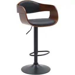 Netto Marken-Discount CLP Barhocker Kingston B Kunstleder Farbe:walnuss/schwarzMaterial:Kunstleder Angebot