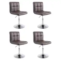 Netto Marken-Discount CLP 4er Set Lounger Palma V2 Farbe:braun Angebot