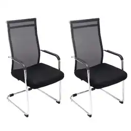 Netto Marken-Discount CLP 2er Set Besucherstühle Brenda Farbe:schwarz Angebot