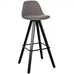 Netto Marken-Discount CLP Barhocker Corbin Stoff Square schwarz Farbe:taupeGestell Farbe:schwarz Angebot