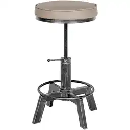 Netto Marken-Discount CLP Hocker Destin Farbe:antik silber Angebot