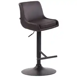 Netto Marken-Discount CLP Barhocker Club Kunstleder schwarz Farbe:braunGestell Farbe:schwarz Angebot