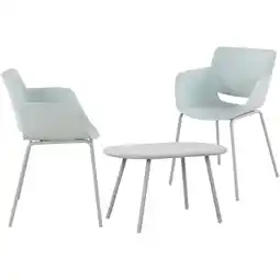 Netto Marken-Discount CLP Sitzgruppe Velvena 2er Farbe:türkisSet-Inhalt:2 Stühle Angebot