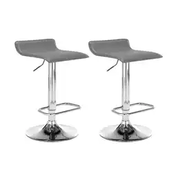 Netto Marken-Discount CLP 2er Set Barhocker Dyn Farbe:grau Angebot