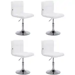 Netto Marken-Discount CLP 4er Set Lounger Palma V2 Farbe:weiß Angebot