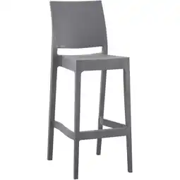 Netto Marken-Discount CLP Barhocker Flamur Farbe:dunkelgrau Angebot