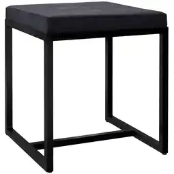 Netto Marken-Discount CLP Sitzhocker Barci B Samt Farbe:schwarzMaterial:Samt Angebot