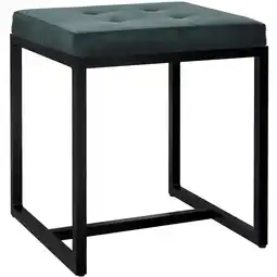 Netto Marken-Discount CLP Sitzhocker Barci B Samt Farbe:grünMaterial:Samt Angebot