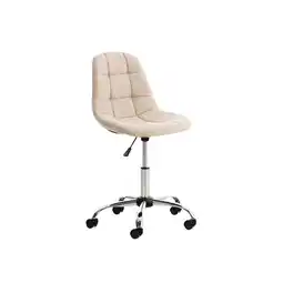 Netto Marken-Discount CLP Bürostuhl Emil Stoff Farbe:creme Angebot