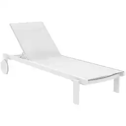 Netto Marken-Discount CLP Sonnenliege Casablanca Farbe:weiß Angebot