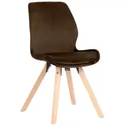 Netto Marken-Discount CLP Stuhl Luna Samt Farbe:braunMaterial:Samt Angebot